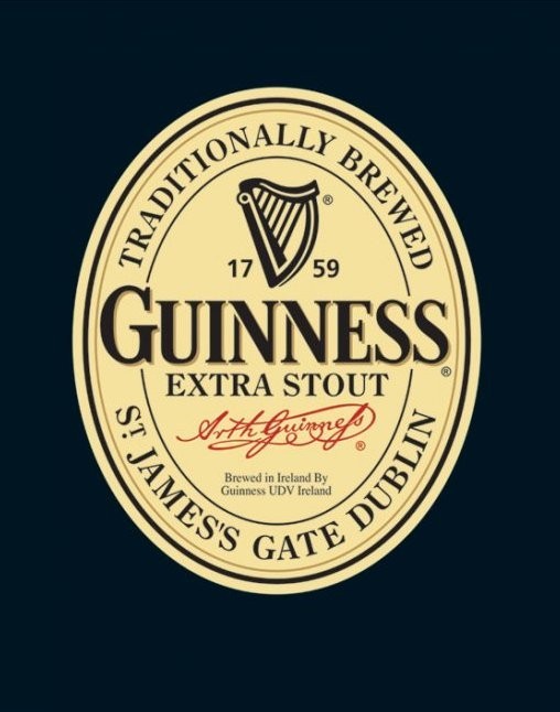 Guinness - label Plakat, Poster online på