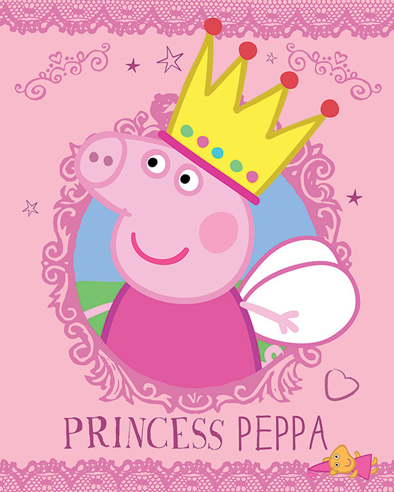 Gris Princess Peppa Plakat, Poster online på Europosters