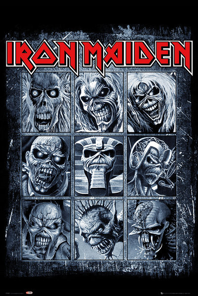 Plakat Iron Maiden - Eddies