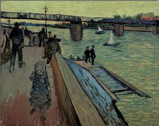 Le Port de Trinquetaille, 1888 Kunsttryk