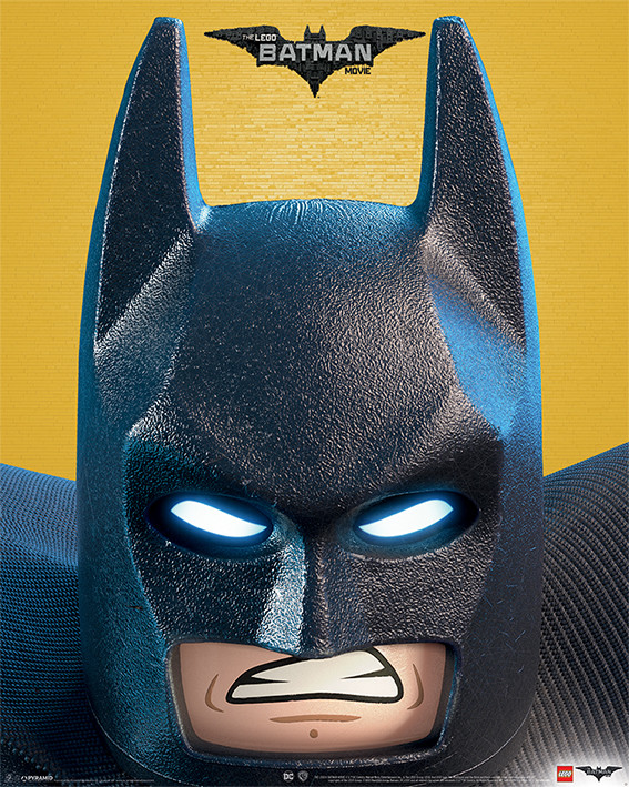 Lego® Batman - Close Up Plakat, Poster online på Europosters