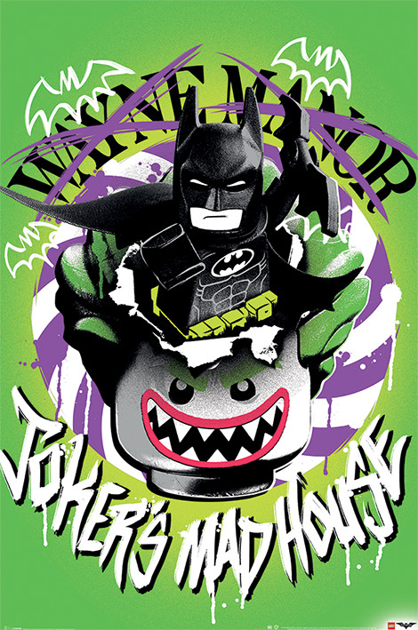 Lego Batman - Joker's Madhouse Poster online Europosters
