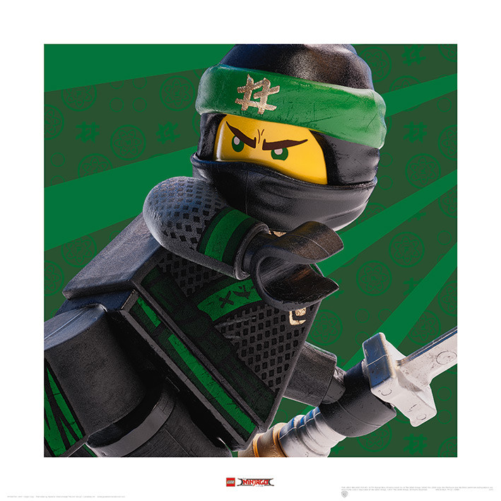 Rendition administration fravær Lego Ninjago - Lloyd Crop Kunsttryk Reproduktion, Billede på Europosters.dk