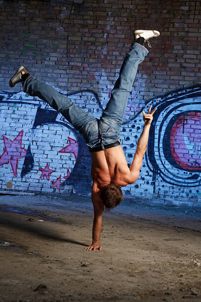 Plakat Man shows his ability