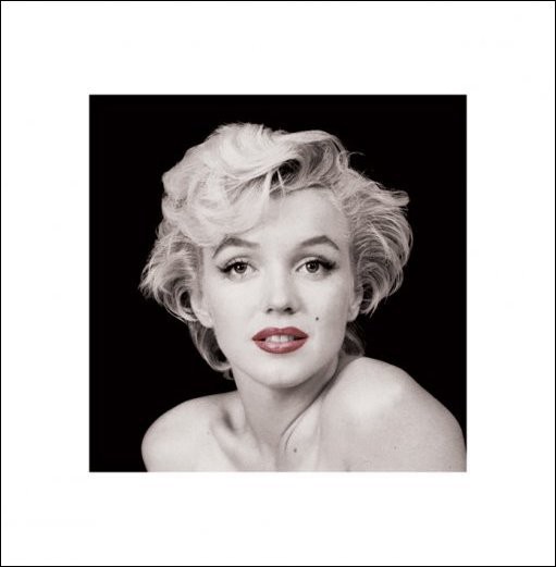 Marilyn Monroe - Red Lips Kunsttryk