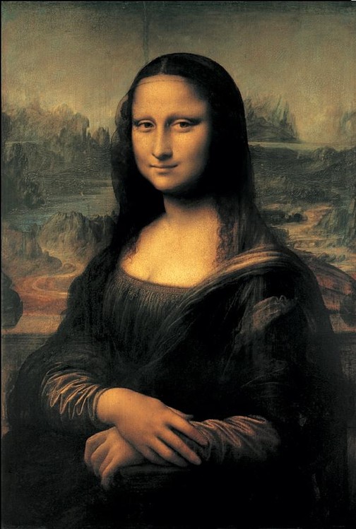 Mona Lisa (La Gioconda) Kunsttryk