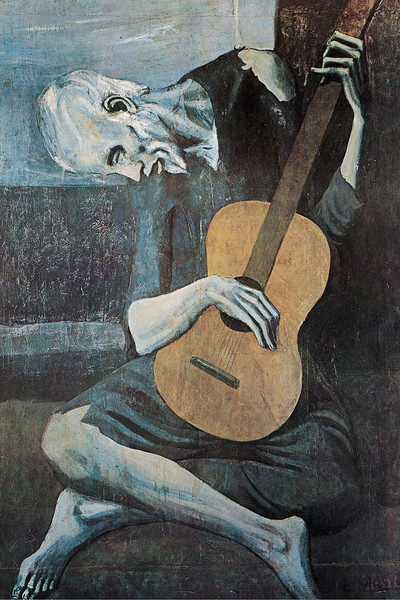 Pablo Picasso Old Guitarist Plakat Poster Pa Europosters Dk