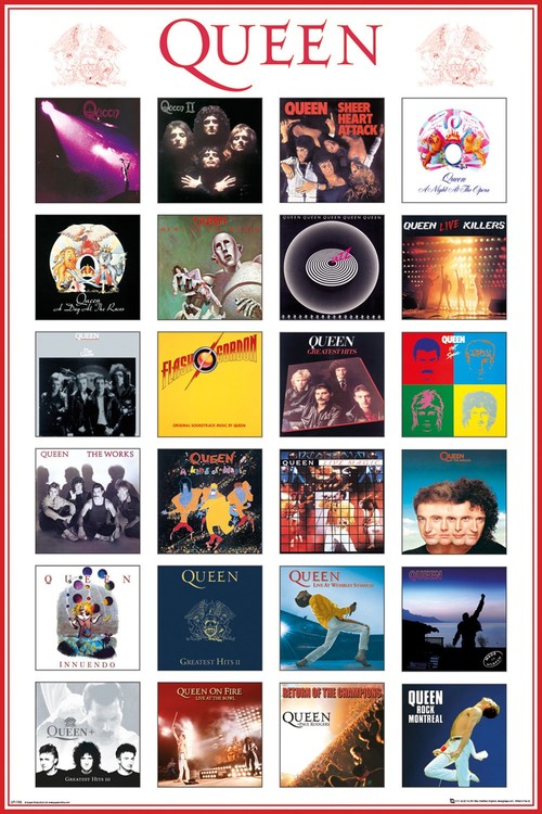 Plakat Queen - Covers