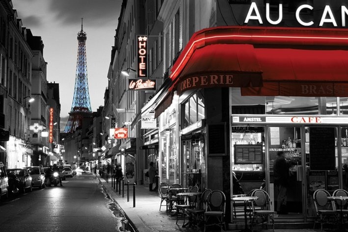 Rue Parisienne Plakat