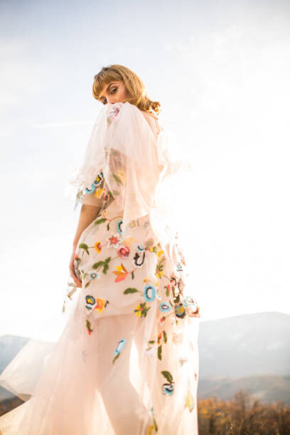 Plakat Seductive boho girl