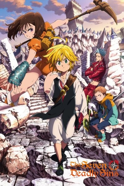 Plakat Seven Deadly Sins - Key Art 2