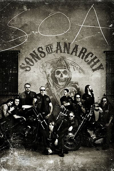 Plakat SONS OF ANARCHY - vintage