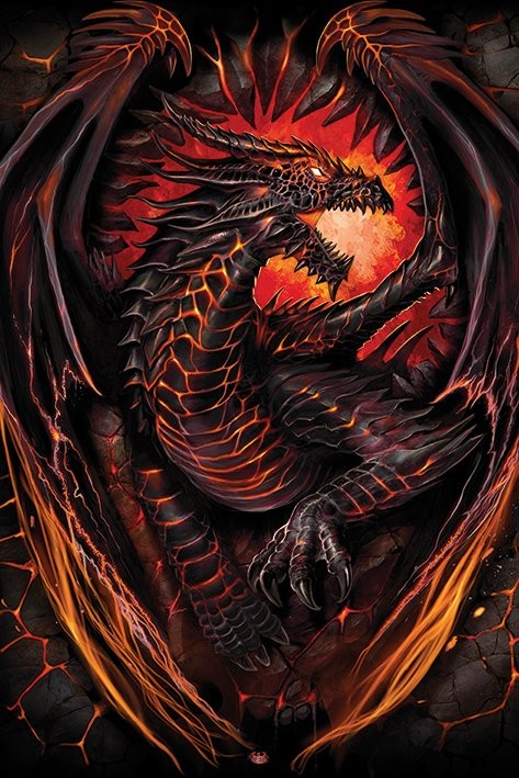Spiral - Dragon Furnace Poster online på Europosters