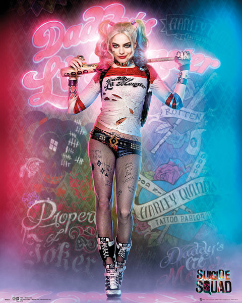 Suicide Squad - Harley Quinn Plakat, Poster på Europosters
