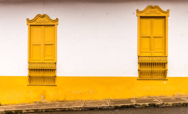 Plakat the colorful picturesque town of Jardin