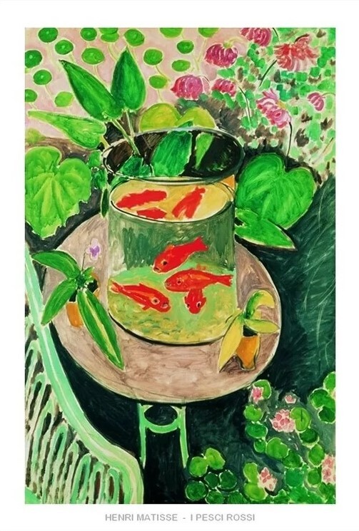 The Goldfish, 1912 Kunsttryk