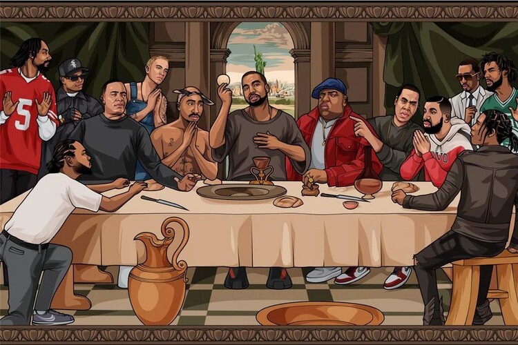 Plakat The Last Supper Of Hip Hop