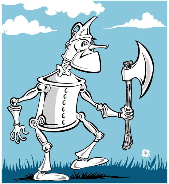 Plakat 'The Wonderful Wizard of Oz': The Tin Man