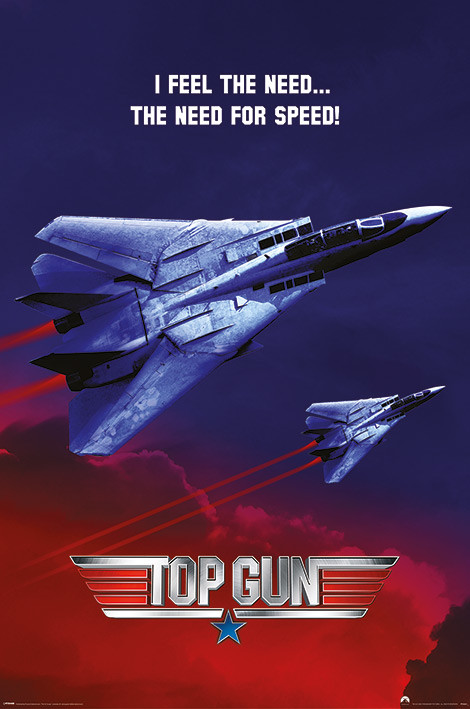 Top Gun - The Need Speed Plakat, Poster online på Europosters
