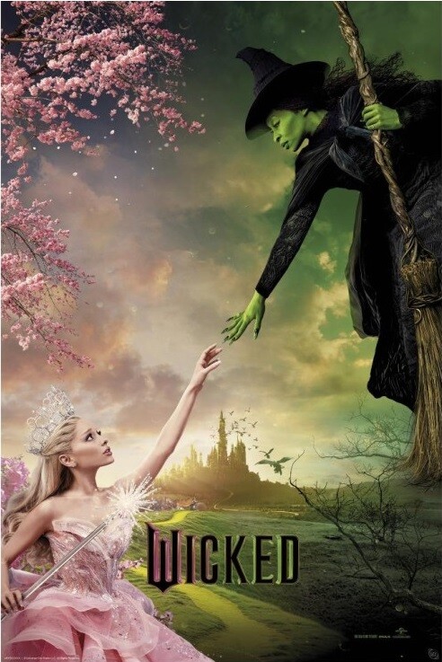 Plakat Wicked - Elphaba & Glinda