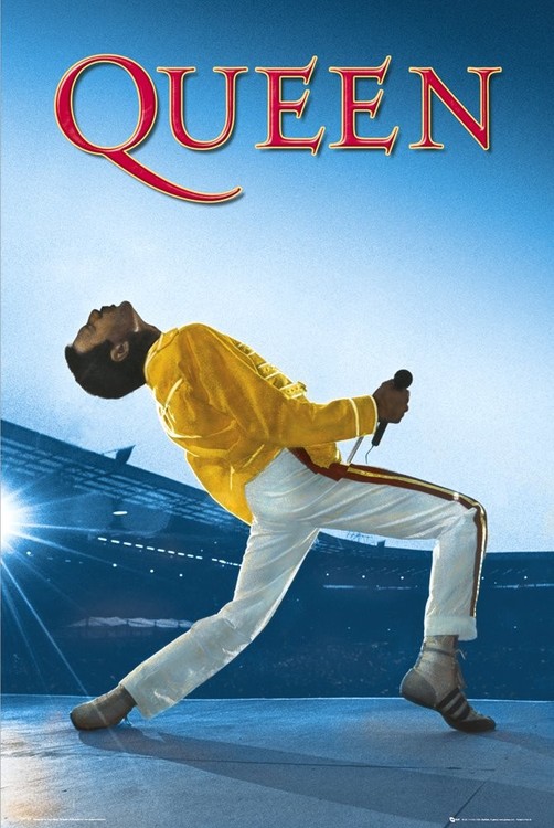 Poster Queen - Live At Wembley