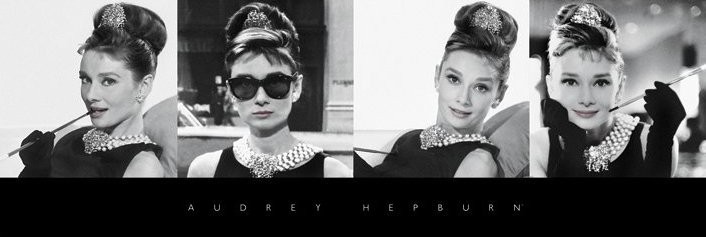 Audrey Hepburn - B & W Plakátok, Poszterek Az Europosters