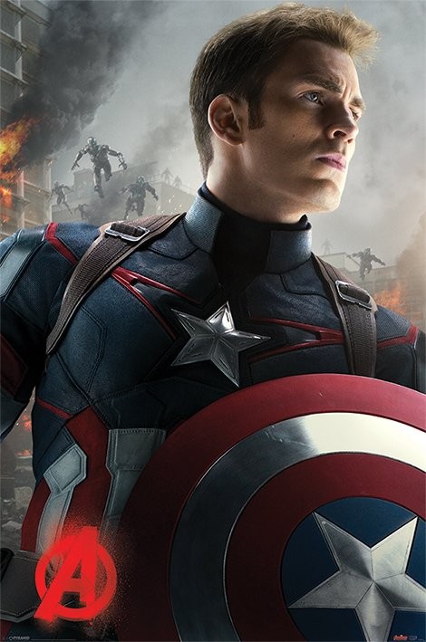 Plakát Bosszúállók 2: Ultron kora - Captain America