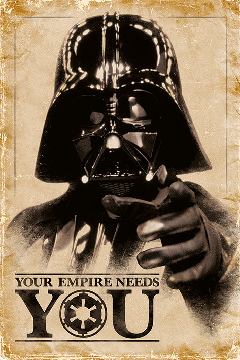 Plakát Csillagok háborúja - Your Empire Needs You