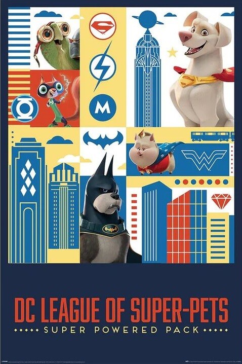 Plakát DC Super Pets - Activate