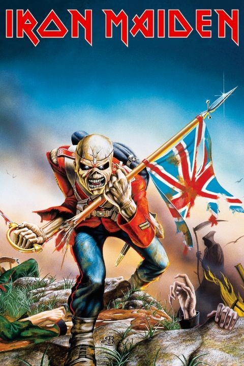 IRON MAIDEN - trooper Plakát