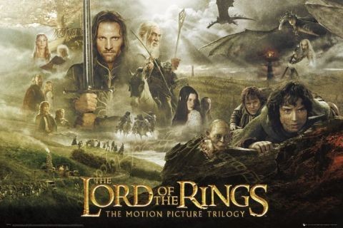 LORD OF THE RINGS - trilogy Plakát