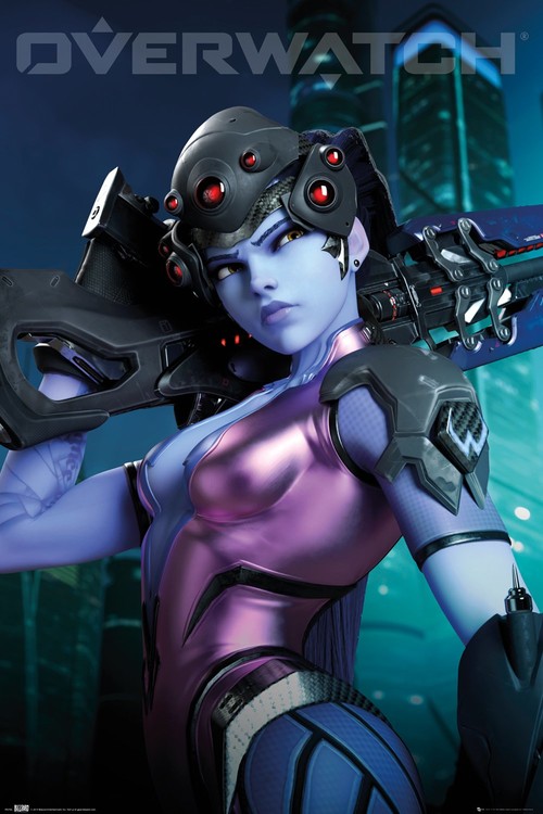 Overwatch - Widow Maker Plakát