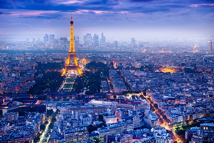 Párizs - View Over Paris Plakát