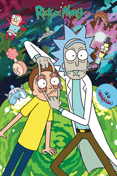 Plakát Rick and Morty - Watch