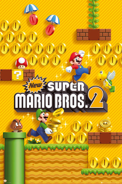 Super Mario Brothers 2 Plakátok, Poszterek az Europosters