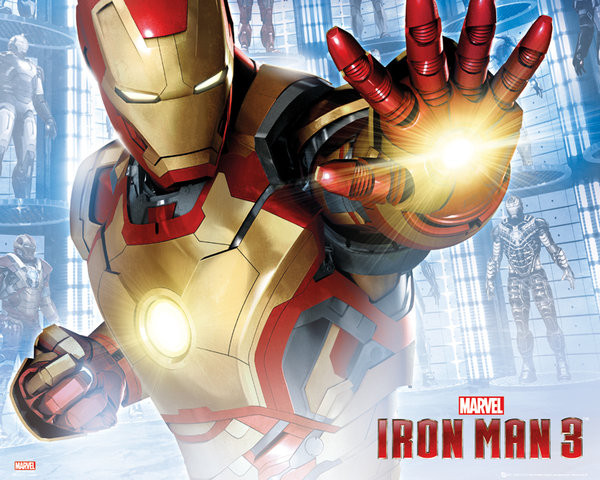 Plakát VASEMBER 3 - Iron man 3 - hand