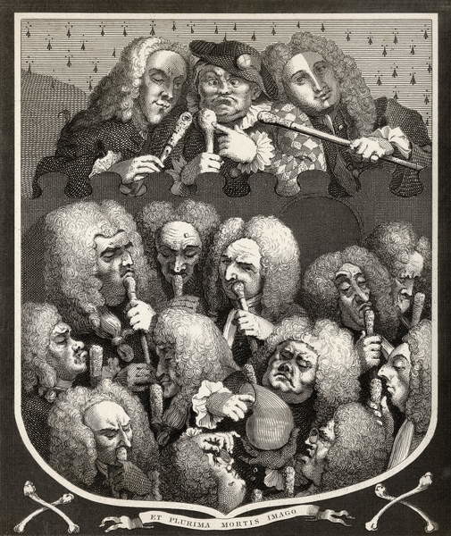 Plakát A Consultation of Physicians, or The Company of Undertakers,