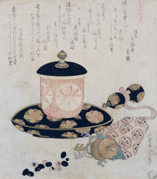 Plakát A Pot of Tea and Keys, 1822