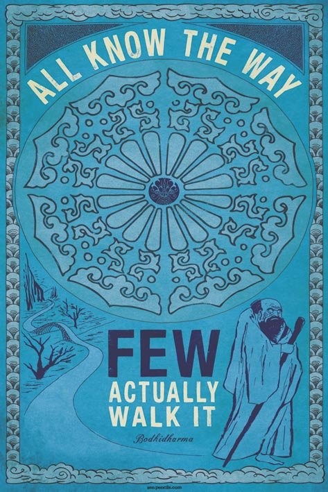 Plakát All know the way