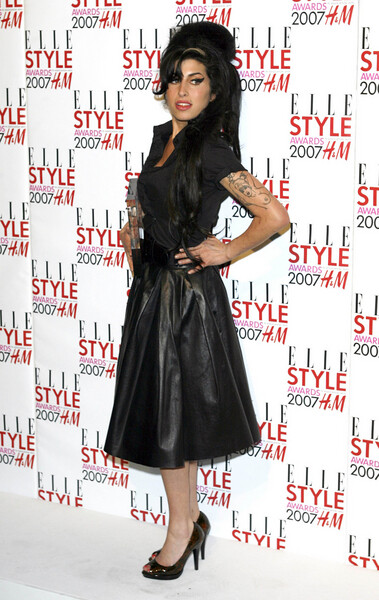 Plakát Amy Winehouse, Elle Style Awards 2007