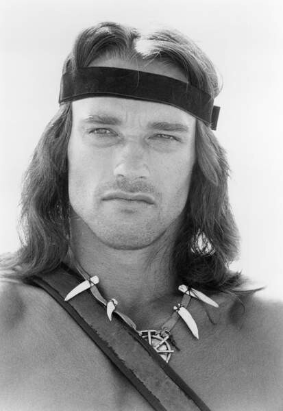 Plakát Arnold Schwarzenegger, Conan The Barbarian 1982 Directed By John Milius