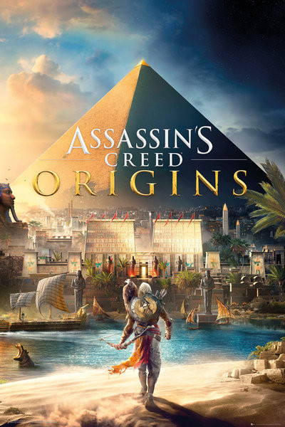 Plakát Assassins Creed: Origins - Cover