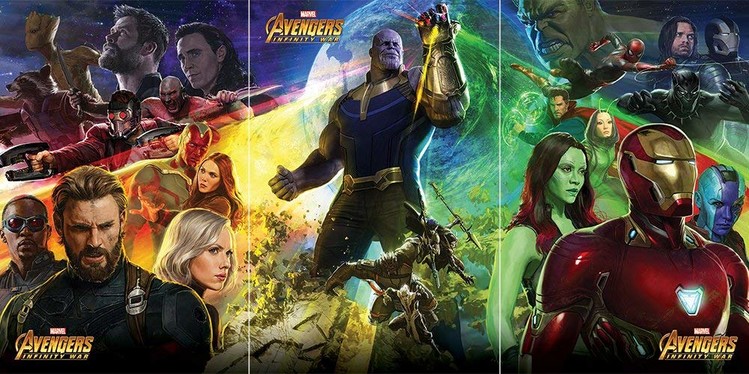 Plakát Avengers Infinity War - Iron Man