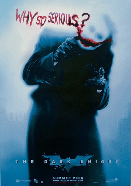 Plakat BATMAN: The Dark Knight - Mroczny Rycerz - Joker Why So Serious? (Heath Ledger)
