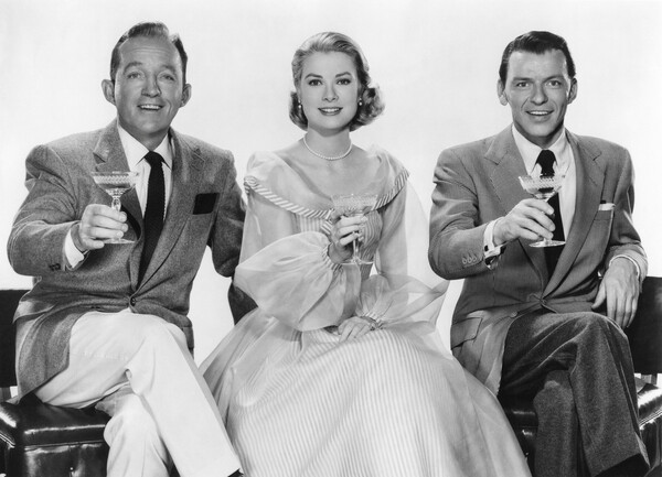 Plakát Bing Crosby, Grace Kelly And Frank Sinatra.