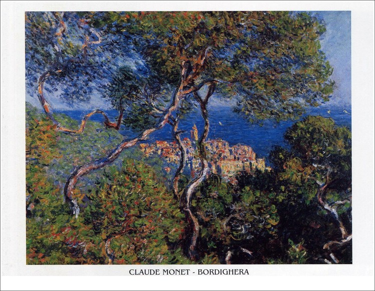 Reprodukcja Bordighera, 1884