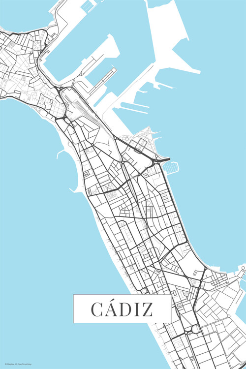 Plakát Cadiz white