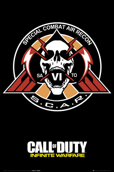 Plakát Call of Duty: Infinite Warfare - Scar