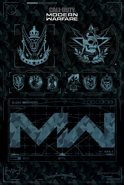Plakát Call of Duty: Modern Warfare - Fractions