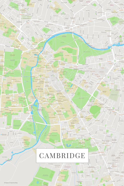 Plakát Cambridge color